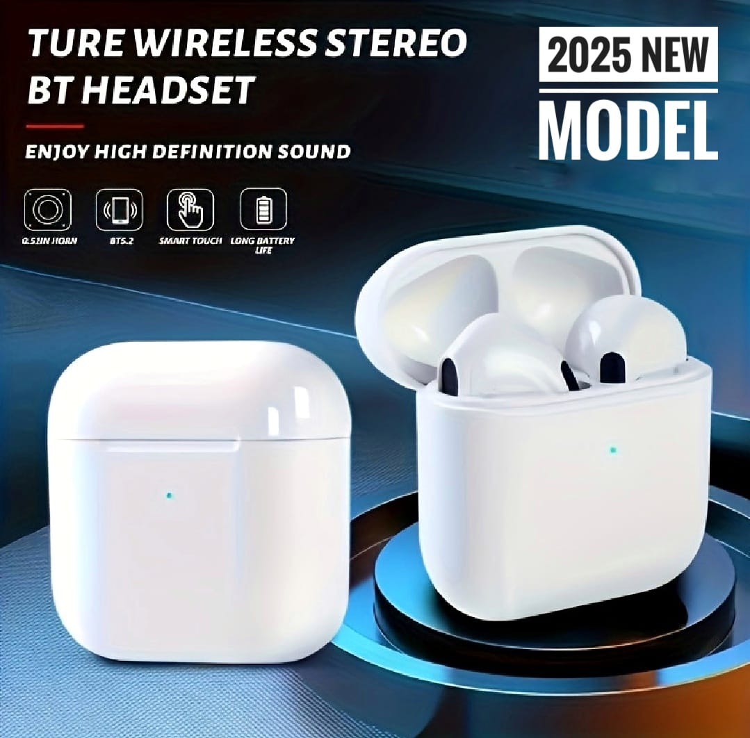 Pro 4 TWS Wireless Earbuds Latest 2025