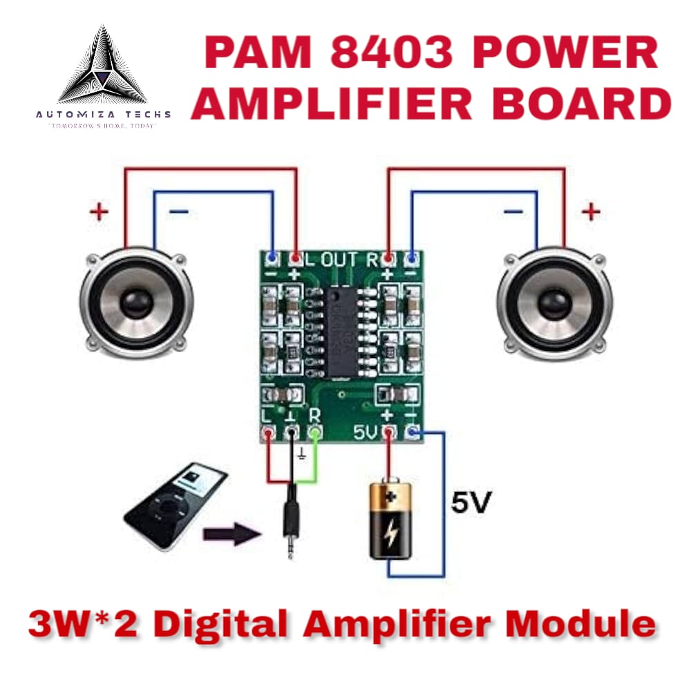 PAM8403 Module Super Mini Digital Amplifier